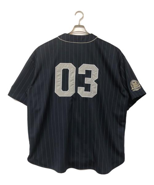 Lafayette（ラファイエット）Lafayette (ラファイエット) ベースボールシャツ ネイビー サイズ:XXLの古着・服飾アイテム