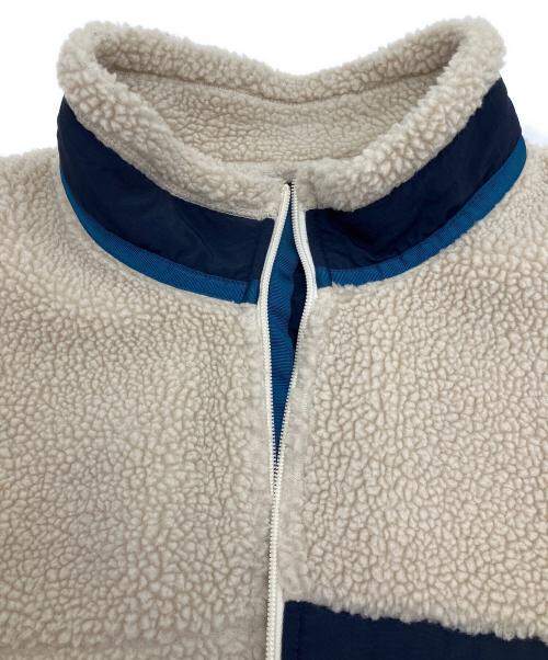 Patagonia（パタゴニア）Patagonia (パタゴニア) CLASSIC RETRO X JACKET　フリースジャケット ネイビー×ベージュ サイズ:SIZE XLの古着・服飾アイテム