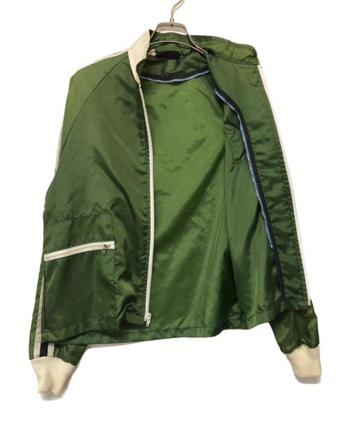 CROWD（クラウド）CROWD (クラウド) ナイロンジャケット グリーン サイズ:SIZE Sの古着・服飾アイテム