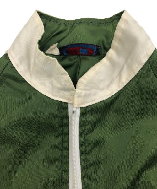 CROWD（クラウド）CROWD (クラウド) ナイロンジャケット グリーン サイズ:SIZE Sの古着・服飾アイテム