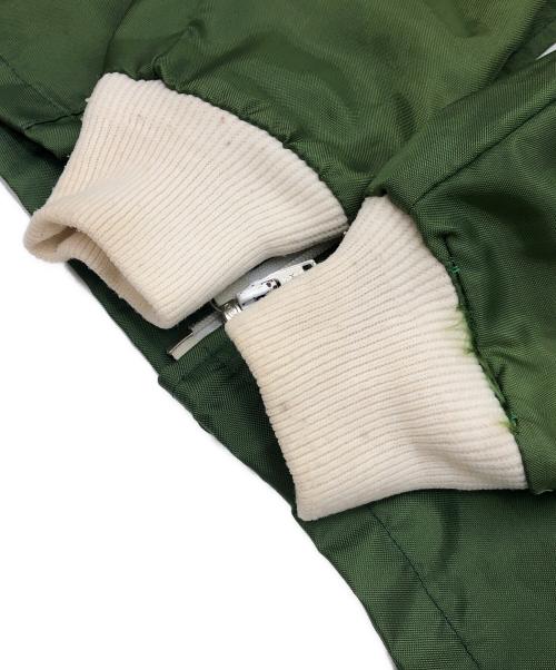 CROWD（クラウド）CROWD (クラウド) ナイロンジャケット グリーン サイズ:SIZE Sの古着・服飾アイテム