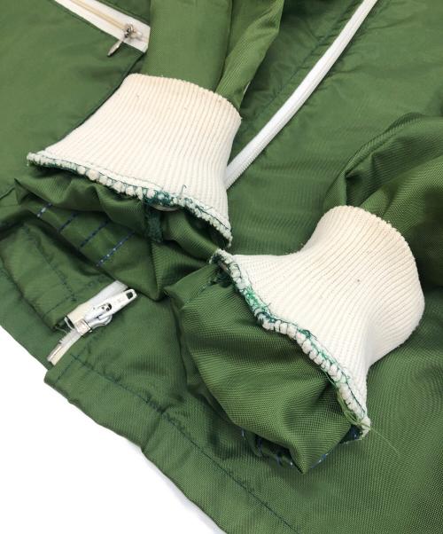 CROWD（クラウド）CROWD (クラウド) ナイロンジャケット グリーン サイズ:SIZE Sの古着・服飾アイテム