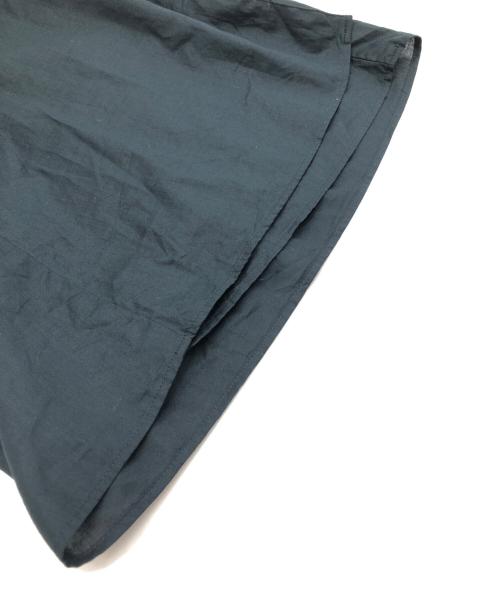 BLUE LABEL CRESTBRIDGE（ブルーレーベルクレストブリッジ）BLUE LABEL CRESTBRIDGE (ブルーレーベルクレストブリッジ) 半袖ブラウス ネイビー サイズ:SIZE 36の古着・服飾アイテム