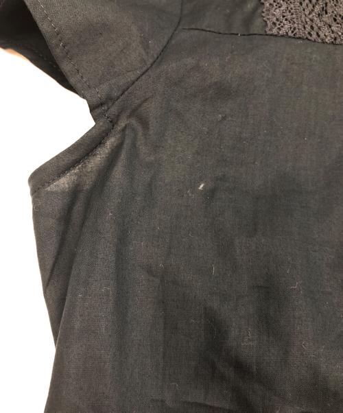 BLUE LABEL CRESTBRIDGE（ブルーレーベルクレストブリッジ）BLUE LABEL CRESTBRIDGE (ブルーレーベルクレストブリッジ) 半袖ブラウス ネイビー サイズ:SIZE 36の古着・服飾アイテム