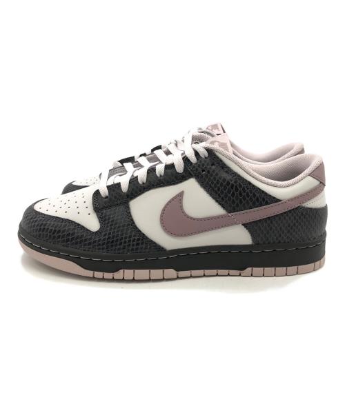 NIKE（ナイキ）NIKE (ナイキ) DUNK LOW　ローカットスニーカー ブラック×パープルベージュ サイズ:SIZE 27cm 未使用品の古着・服飾アイテム