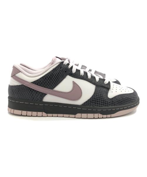 NIKE（ナイキ）NIKE (ナイキ) DUNK LOW　ローカットスニーカー ブラック×パープルベージュ サイズ:SIZE 27cm 未使用品の古着・服飾アイテム