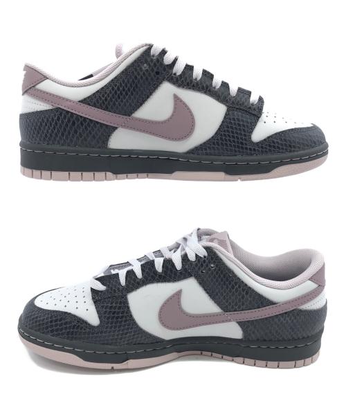 NIKE（ナイキ）NIKE (ナイキ) DUNK LOW　ローカットスニーカー ブラック×パープルベージュ サイズ:SIZE 27cm 未使用品の古着・服飾アイテム
