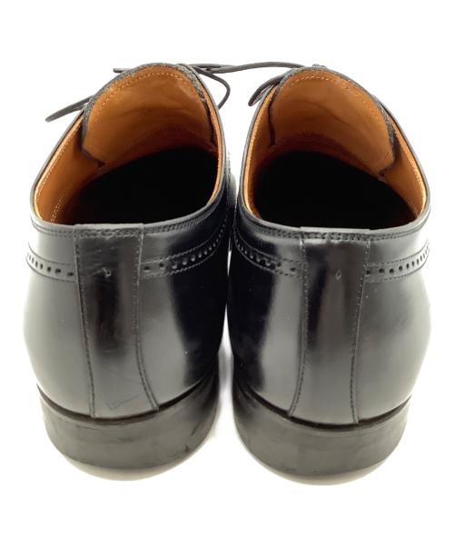 SCOTCH GRAIN（スコッチグレイン）SCOTCH GRAIN (スコッチグレイン) ストレートチップシューズ ブラック サイズ:24 1/2の古着・服飾アイテム