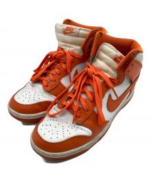NIKE（ナイキ）の古着「DUNK HIGH」｜オレンジ×ホワイト