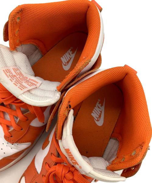 NIKE（ナイキ）NIKE (ナイキ) DUNK HIGH オレンジ×ホワイト サイズ:26の古着・服飾アイテム