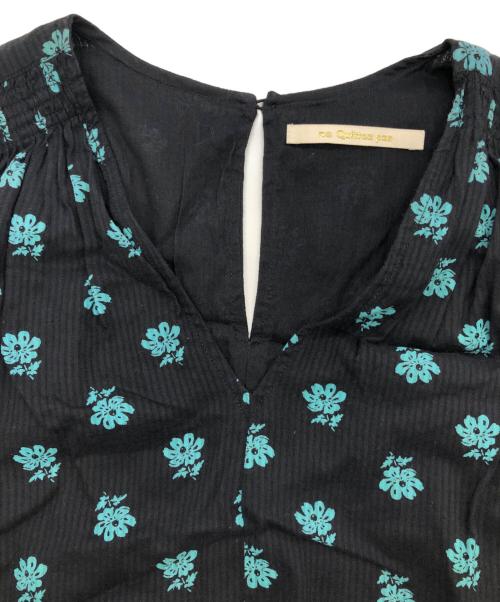 ne quittez pas（ヌキテパ）ne quittez pas (ヌキテパ) 半袖ワンピース ブラック サイズ:Freeの古着・服飾アイテム