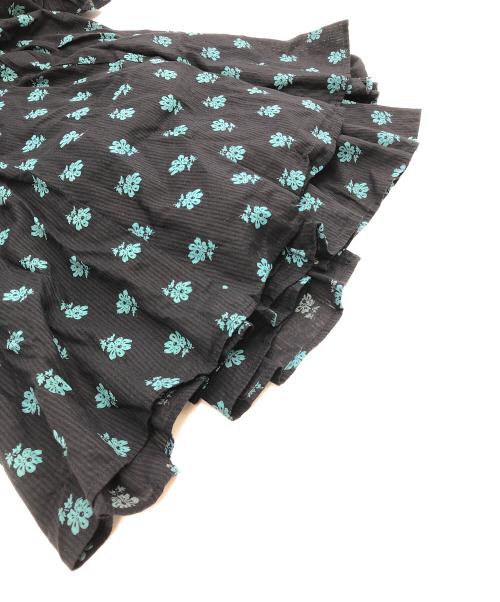 ne quittez pas（ヌキテパ）ne quittez pas (ヌキテパ) 半袖ワンピース ブラック サイズ:Freeの古着・服飾アイテム