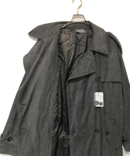 CLEL（クレイル）CLEL (クレイル) ダブルテックフェードトレンチコート チャコールグレー サイズ:SIZE S 未使用品の古着・服飾アイテム