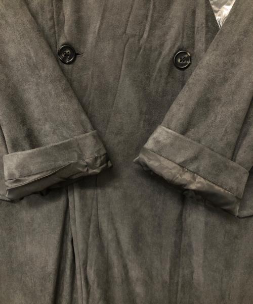 CLEL（クレイル）CLEL (クレイル) ダブルテックフェードトレンチコート チャコールグレー サイズ:SIZE S 未使用品の古着・服飾アイテム