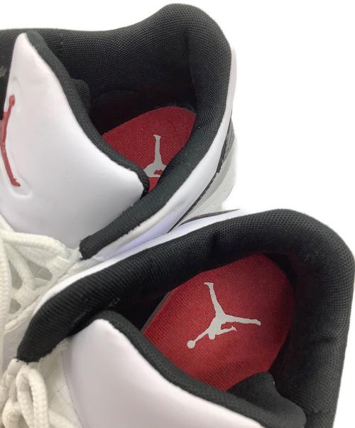 NIKE（ナイキ）NIKE (ナイキ) AIR JORDAN ホワイト×ブラック サイズ:26.5の古着・服飾アイテム