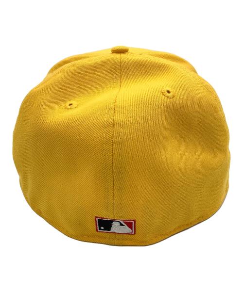 New Era（ニューエラ）New Era (ニューエラ) キャップ イエロー サイズ:7 5/8の古着・服飾アイテム