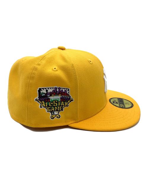 New Era（ニューエラ）New Era (ニューエラ) キャップ イエロー サイズ:7 5/8の古着・服飾アイテム