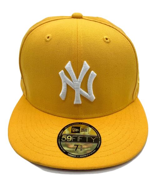 New Era（ニューエラ）New Era (ニューエラ) キャップ イエロー サイズ:7 5/8の古着・服飾アイテム