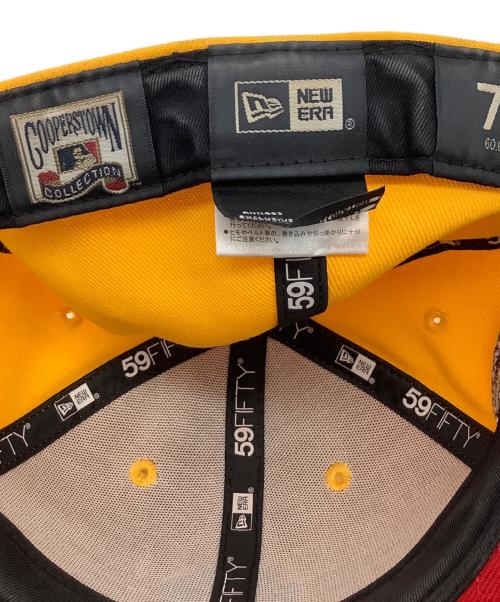 New Era（ニューエラ）New Era (ニューエラ) キャップ イエロー サイズ:7 5/8の古着・服飾アイテム