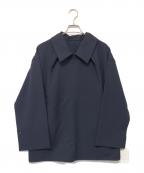 STYLE MIXERスタイルミキサー）の古着「ジップアップシャツジャケット」｜ネイビー