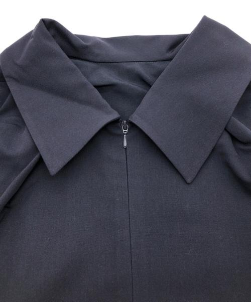 STYLE MIXER（スタイルミキサー）STYLE MIXER (スタイルミキサー) ジップアップシャツジャケット ネイビー サイズ:Free 未使用品の古着・服飾アイテム