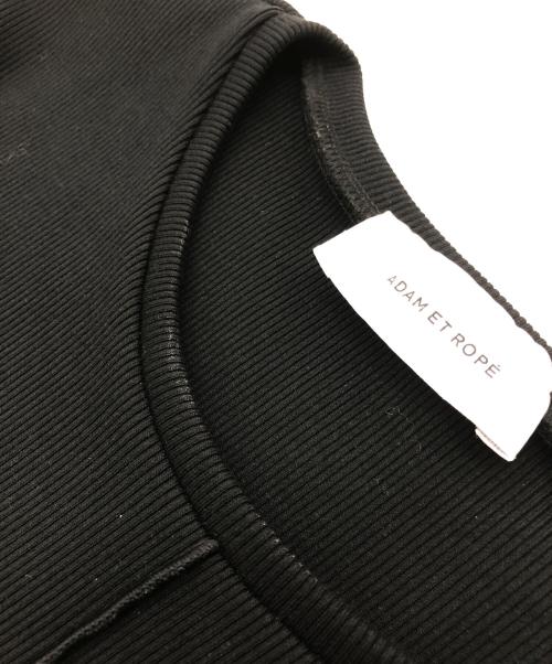 Adam et Rope（アダム エ ロペ）Adam et Rope (アダム エ ロペ) 長袖ワンピース ブラック サイズ:Freeの古着・服飾アイテム