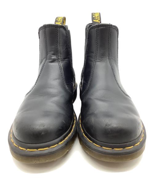 Dr.Martens（ドクターマーチン）Dr.Martens (ドクターマーチン) サイドゴアブーツ ブラック サイズ:7の古着・服飾アイテム