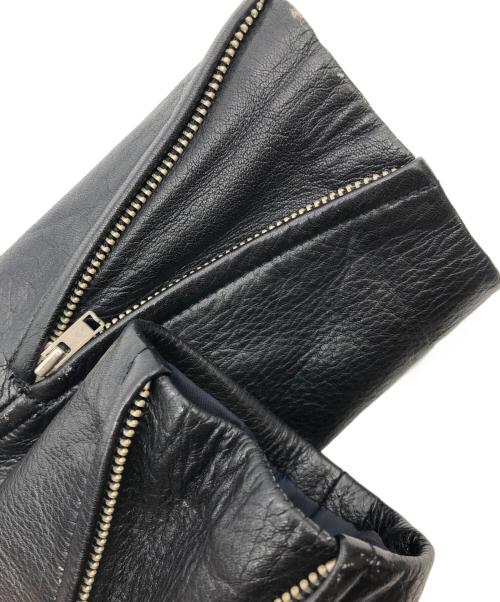 KUSHITANI（クシタニ）KUSHITANI (クシタニ) ダブルライダースジャケット ブラック サイズ:SIZE Mの古着・服飾アイテム