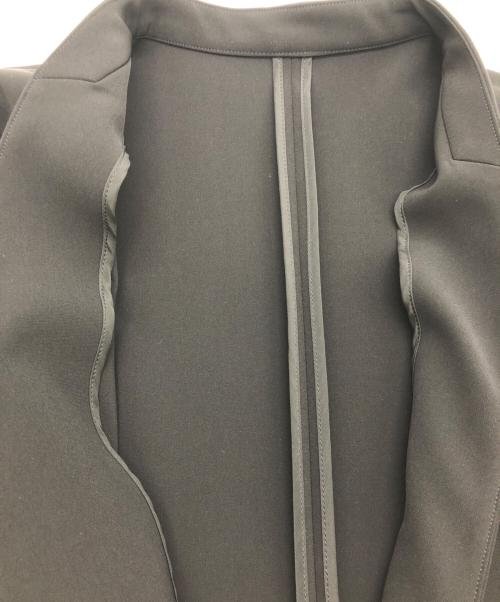SOEJU（ソージュ）SOEJU (ソージュ) ストレッチファインノーカラージャケット ブラック サイズ:SIZE Mの古着・服飾アイテム