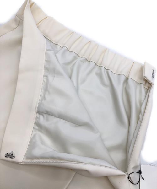 SOEJU（ソージュ）SOEJU (ソージュ) ストレッチファインロングタイトスカート オフホワイト サイズ:SIZE Mの古着・服飾アイテム