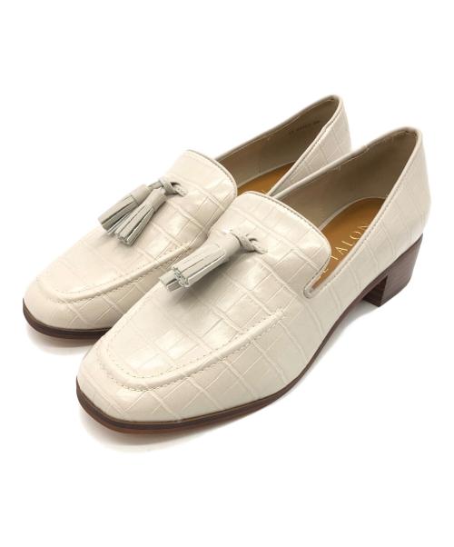 Le Talon（ル タロン）Le Talon (ル タロン) タッセルローファー グレー サイズ:SIZE 24cm 未使用品の古着・服飾アイテム