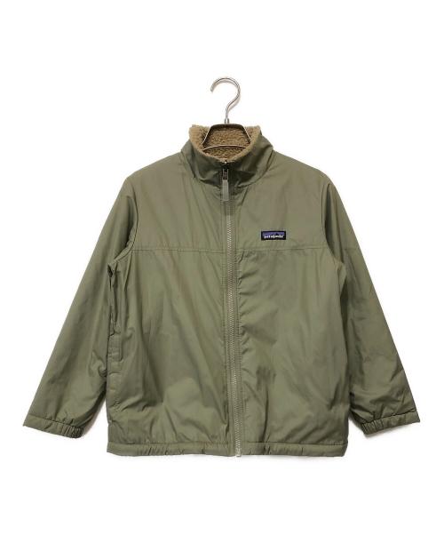 Patagonia（パタゴニア）Patagonia (パタゴニア) キッズ・フォーインワン・エブリデー・ジャケット ベージュ×カーキ サイズ:不明の古着・服飾アイテム