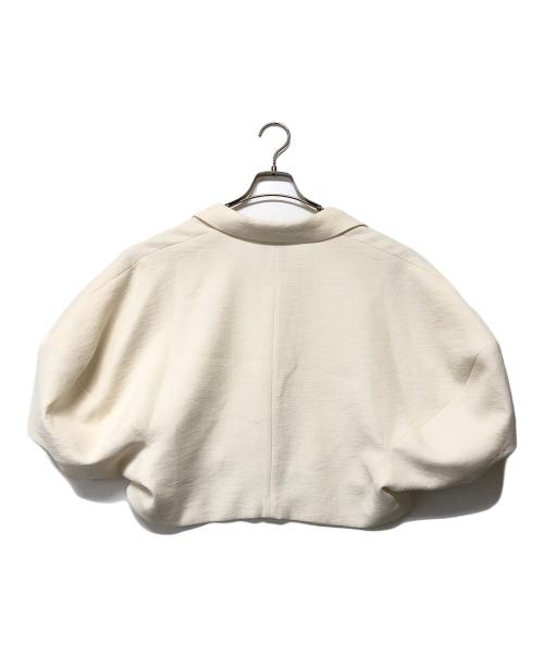 CLANE（クラネ）CLANE (クラネ) ランタンスリーブテーラードジャケット ベージュ サイズ:2の古着・服飾アイテム