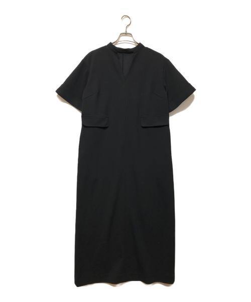 ELLIE（エリー）ELLIE (エリー) 半袖ワンピース ブラック サイズ:Freeの古着・服飾アイテム