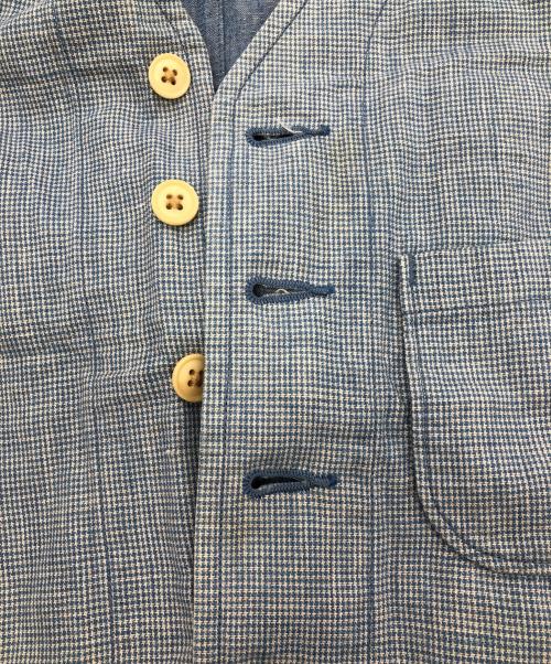 NIGEL CABOURN（ナイジェルケーボン）NIGEL CABOURN (ナイジェルケーボン) ベスト ブルー サイズ:SIZE 48の古着・服飾アイテム