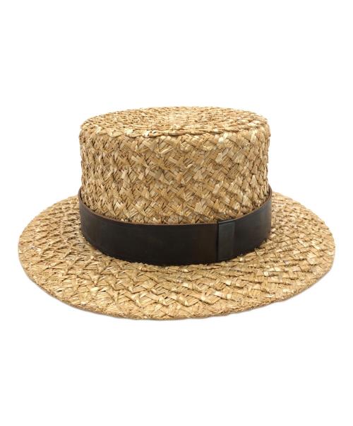 NIGEL CABOURN（ナイジェルケーボン）NIGEL CABOURN (ナイジェルケーボン) ハット ナチュラル×ブラウンの古着・服飾アイテム