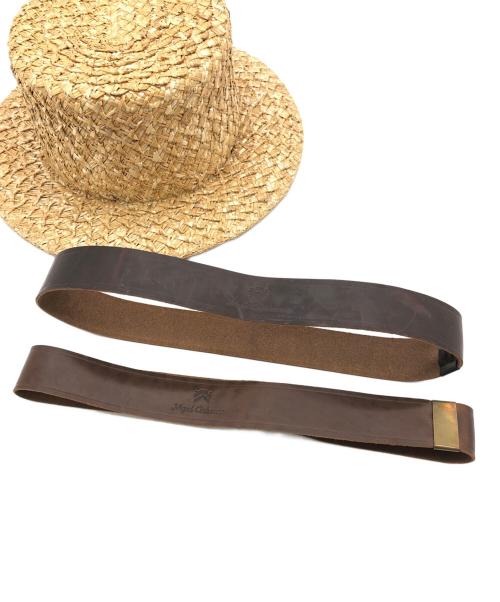 NIGEL CABOURN（ナイジェルケーボン）NIGEL CABOURN (ナイジェルケーボン) ハット ナチュラル×ブラウンの古着・服飾アイテム