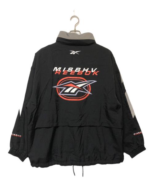 REEBOK（リーボック）REEBOK (リーボック) ジップジャケット ブラック×グレー サイズ:SIZE M 未使用品の古着・服飾アイテム