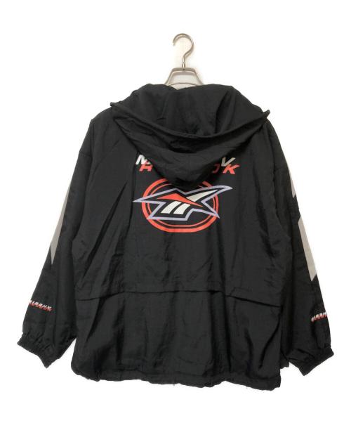 REEBOK（リーボック）REEBOK (リーボック) ジップジャケット ブラック×グレー サイズ:SIZE M 未使用品の古着・服飾アイテム