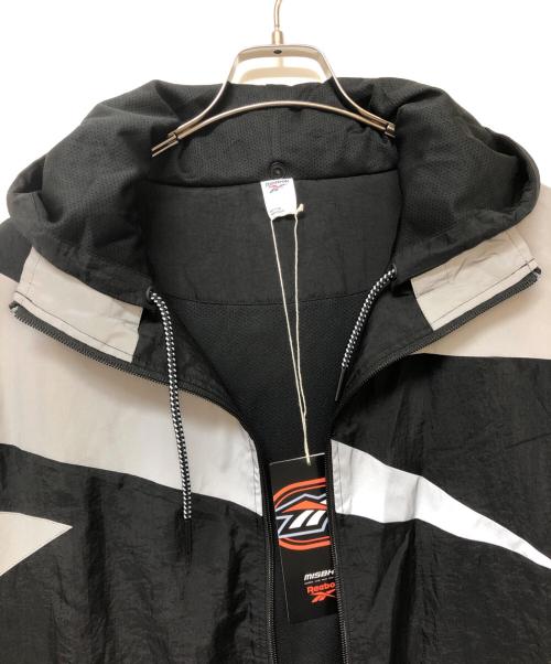 REEBOK（リーボック）REEBOK (リーボック) ジップジャケット ブラック×グレー サイズ:SIZE M 未使用品の古着・服飾アイテム