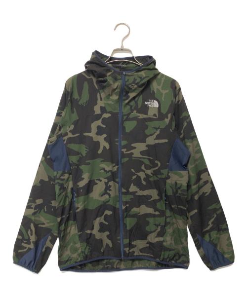 THE NORTH FACE（ザ ノース フェイス）THE NORTH FACE (ザ ノース フェイス) ナイロンジャケット グリーン×ブラウン サイズ:SIZE Mの古着・服飾アイテム