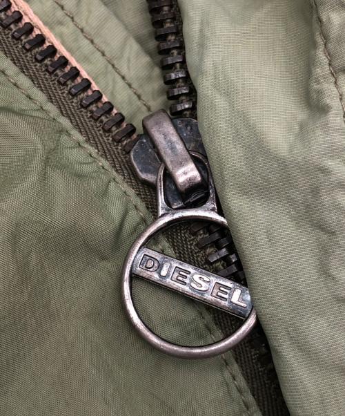DIESEL（ディーゼル）DIESEL (ディーゼル) ナイロンジャケット グリーン サイズ:SIZE Sの古着・服飾アイテム