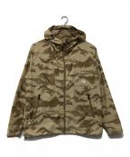 THE NORTH FACEザ ノース フェイス）の古着「ノベルティコンパクトジャケット　ジャケット」｜ベージュ×ブラウン