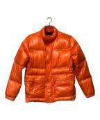 LACOSTEラコステ）の古着「ダウンジャケット」｜オレンジ
