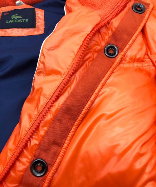 LACOSTE（ラコステ）LACOSTE (ラコステ) ダウンジャケット オレンジ サイズ:SIZE Mの古着・服飾アイテム