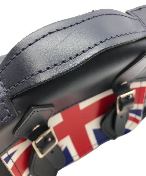 ZATCHELS（ザッチェルズ）Zatchels (ザッチェルズ) レザーショルダーバッグ ブラックの古着・服飾アイテム