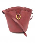 Christian Diorクリスチャン ディオール）の古着「OLD DIOR　ショルダーバッグ」｜レッド