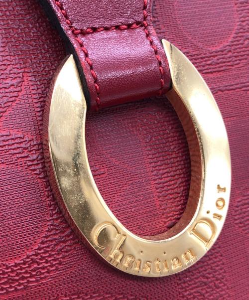Christian Dior（クリスチャン ディオール）Christian Dior (クリスチャン ディオール) OLD DIOR　ショルダーバッグ レッドの古着・服飾アイテム