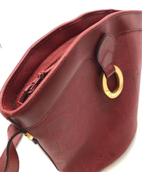 Christian Dior（クリスチャン ディオール）Christian Dior (クリスチャン ディオール) OLD DIOR　ショルダーバッグ レッドの古着・服飾アイテム