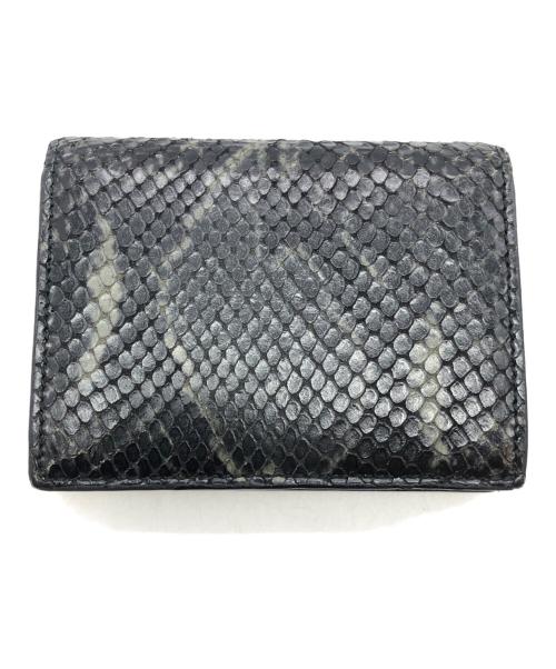 JIMMY CHOO（ジミーチュウ）JIMMY CHOO (ジミーチュウ) カードケース ブラック×グレーの古着・服飾アイテム